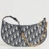 Dior CD Lounge 26 Jacquard Bag Blue