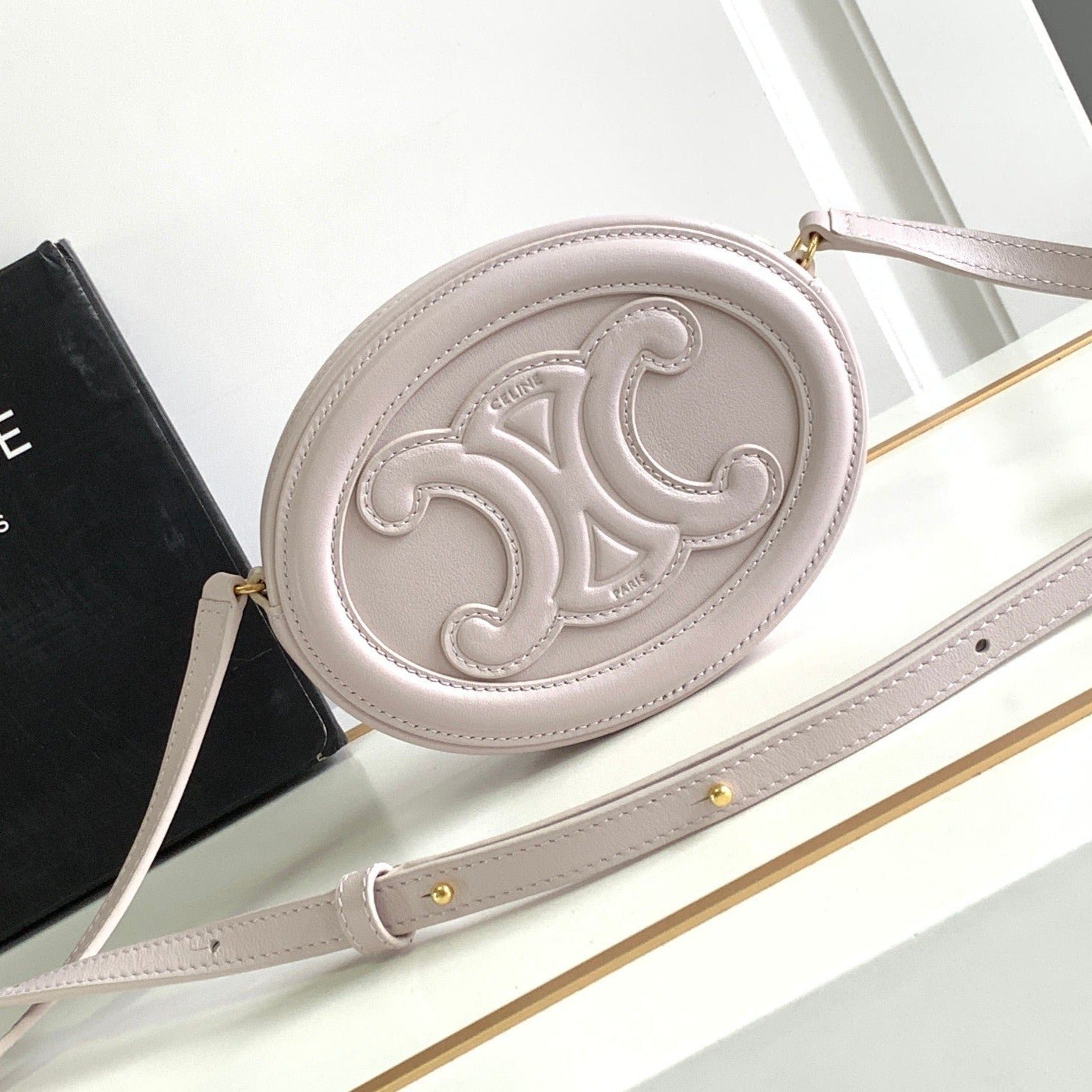 Celine 16 Oval Smooth Calfskin Bag
