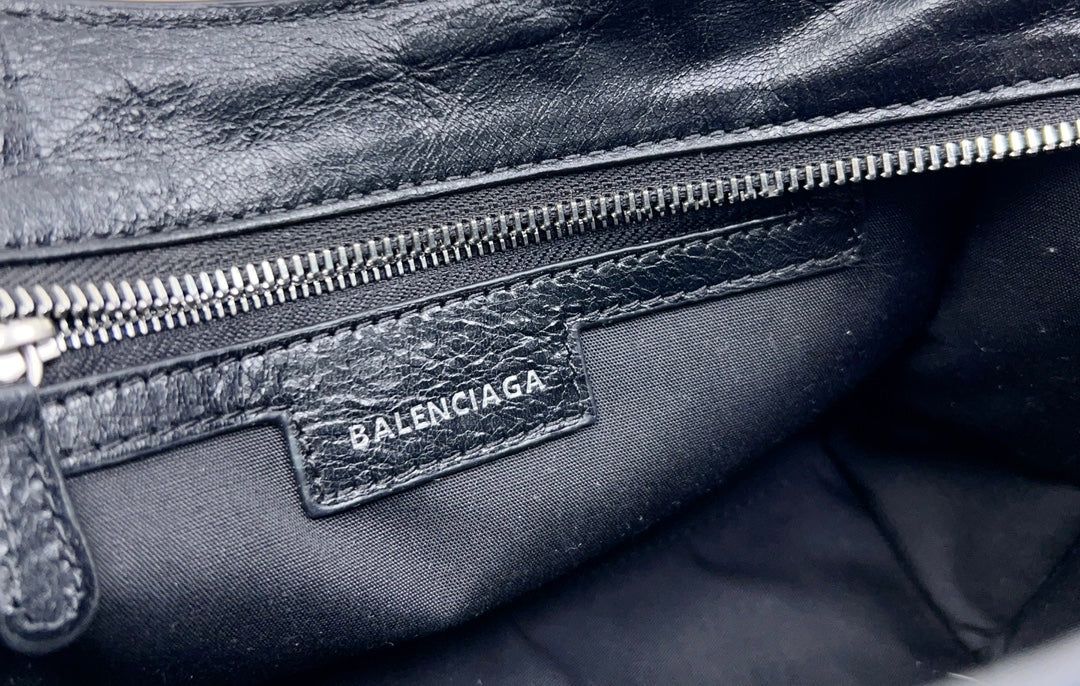 Balenciaga Neo Cagole 26cm Black Lambskin - Image 5