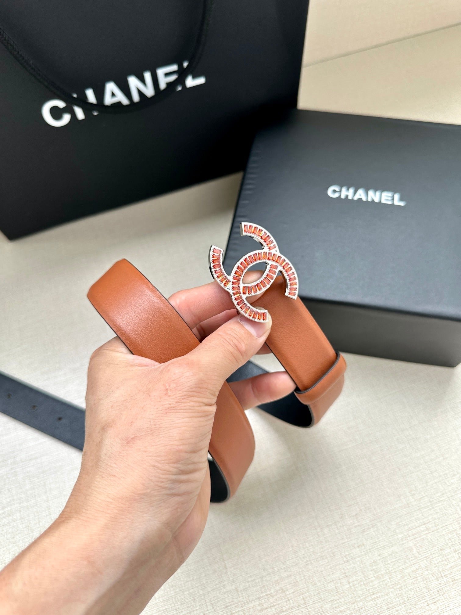 Chanel Crystal Leather - Image 9