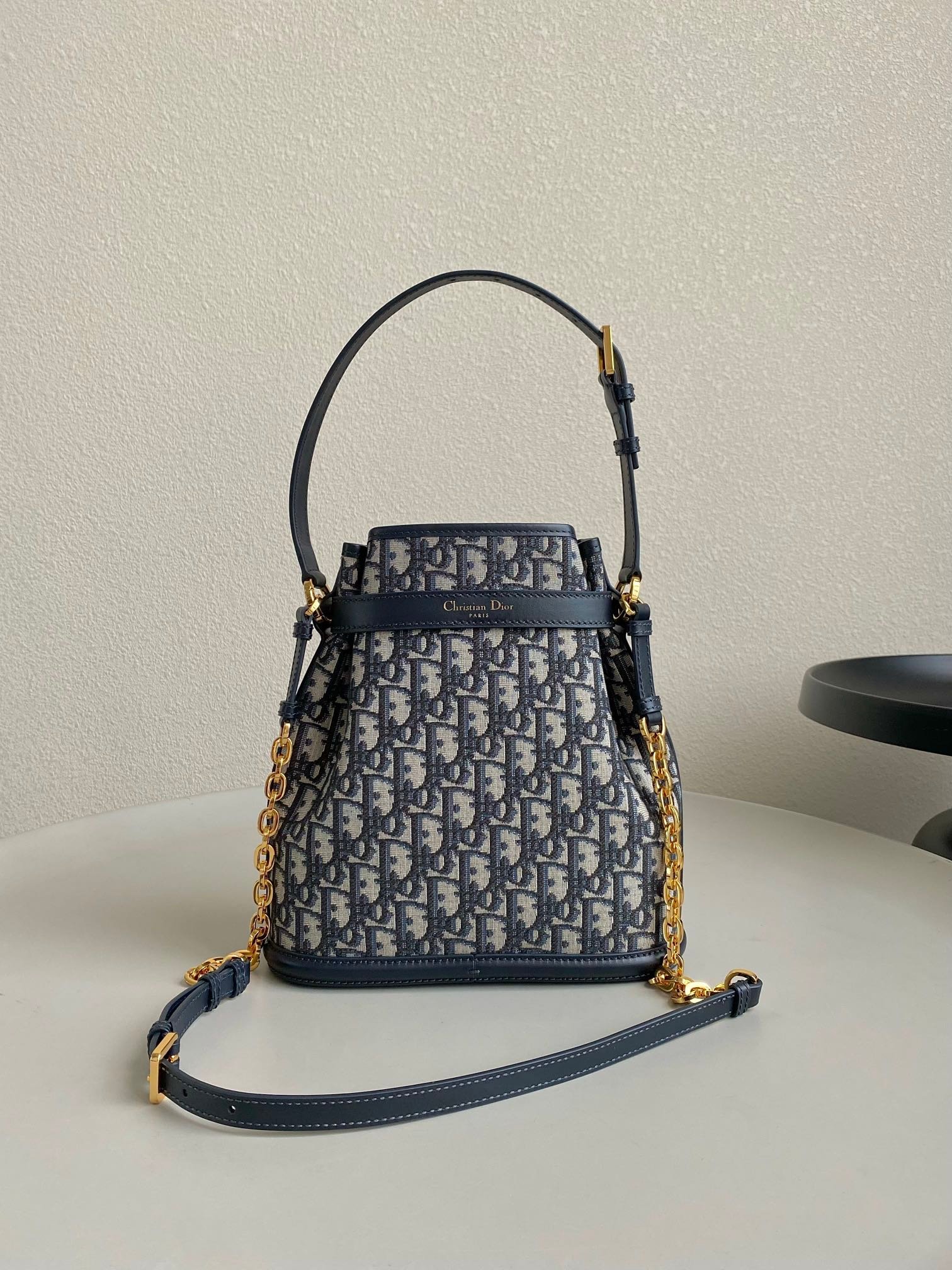 Alternative view of Dior Medium C'Est 24 Oblique Jacquard Bag Blue