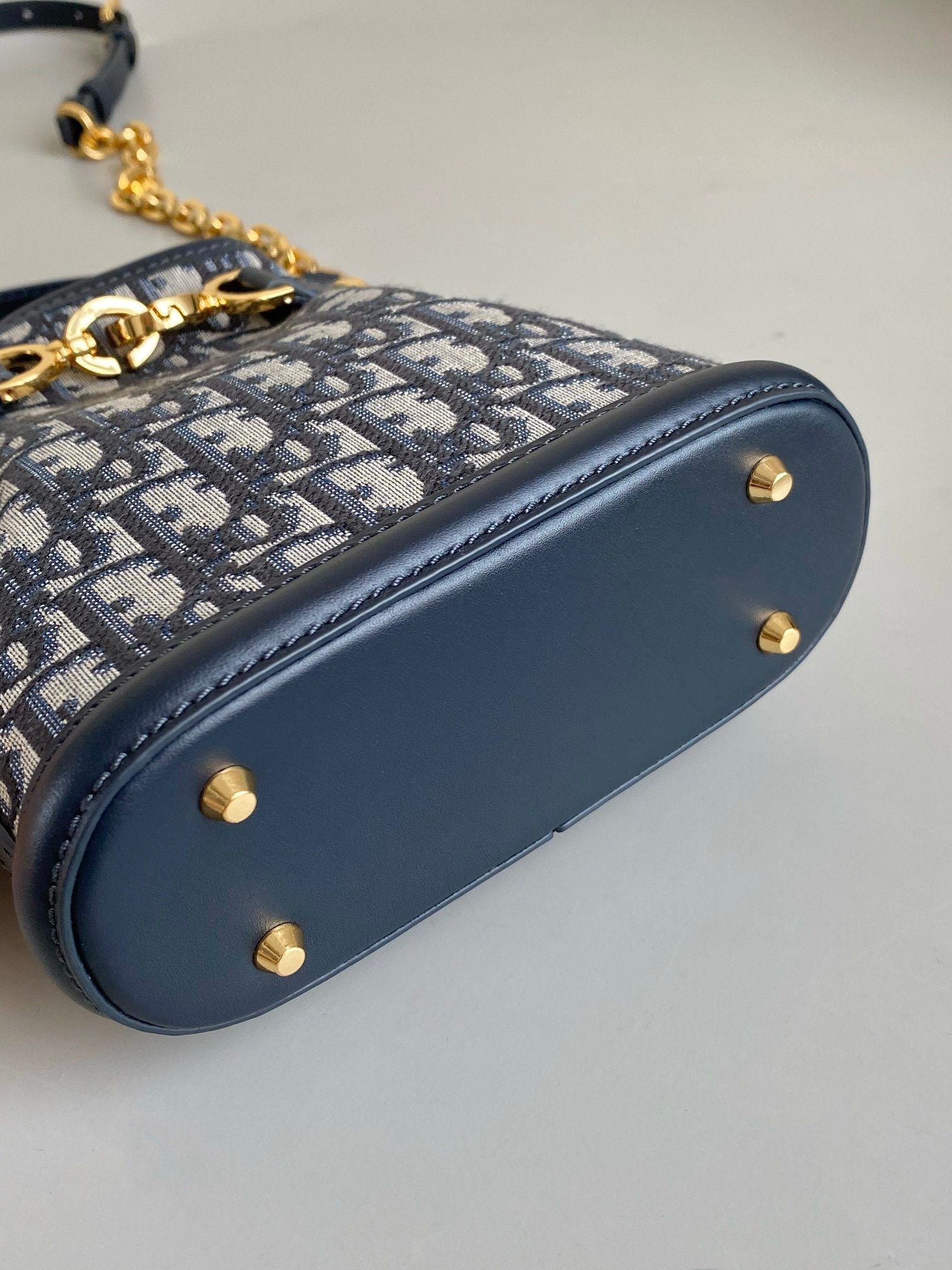 Dior Small C'Est 18 Oblique Jacquard Bag Blue - Image 8
