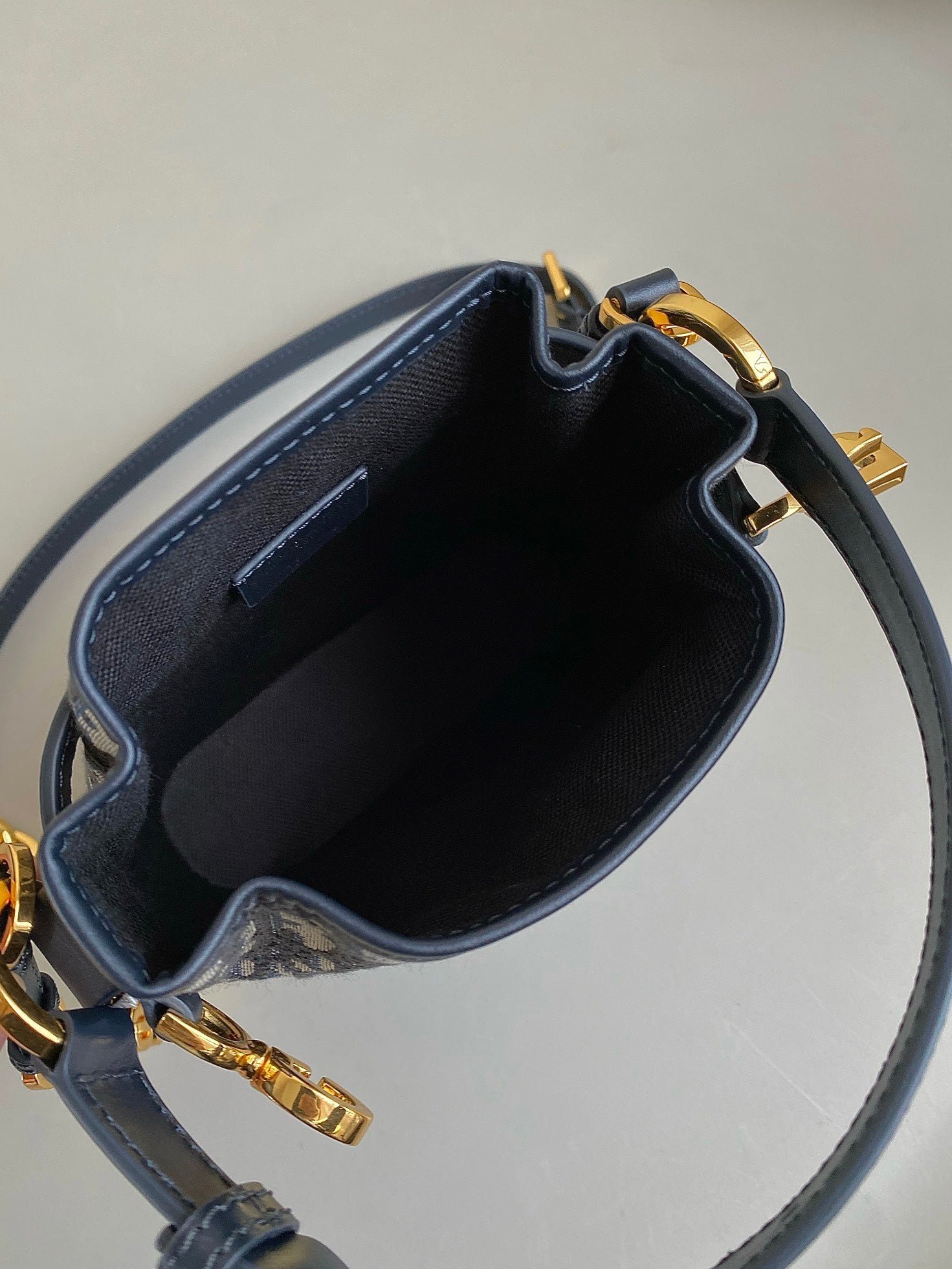 Dior Small C'Est 18 Oblique Jacquard Bag Blue - Image 6