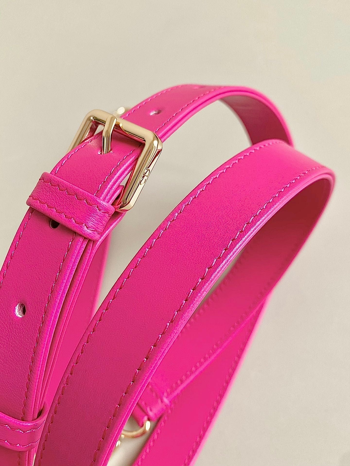 Dior D-Joy 22 Lambskin Bag Hot Pink - Image 7