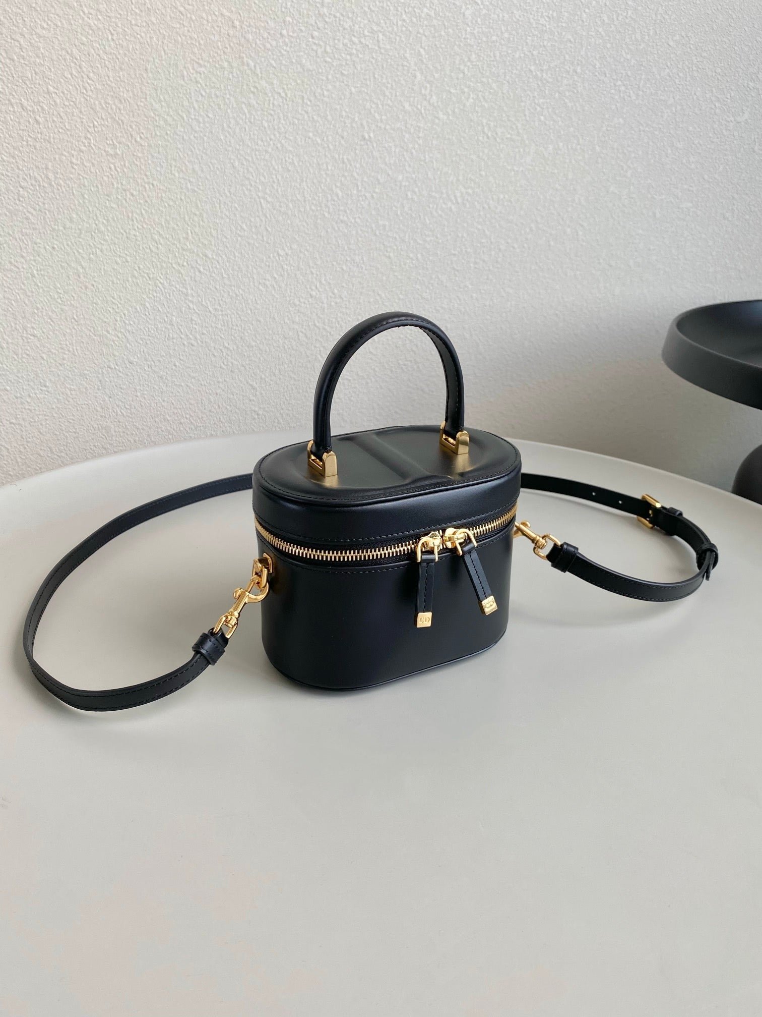 Alternative view of Dior Signature Vanity 16 Lambskin Bag Black