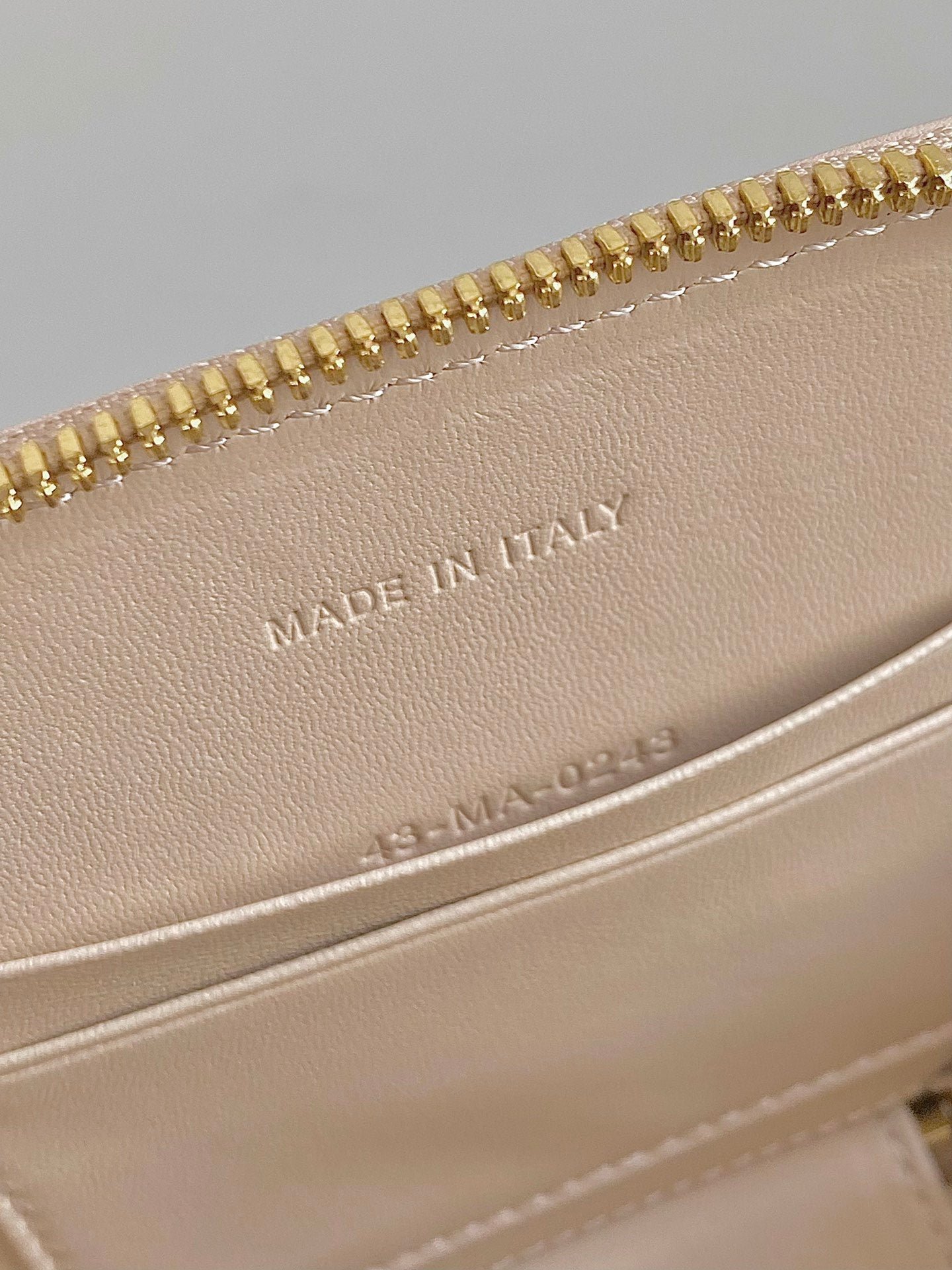 Dior Signature 18 Oval Calfskin Bag Beige - Image 7