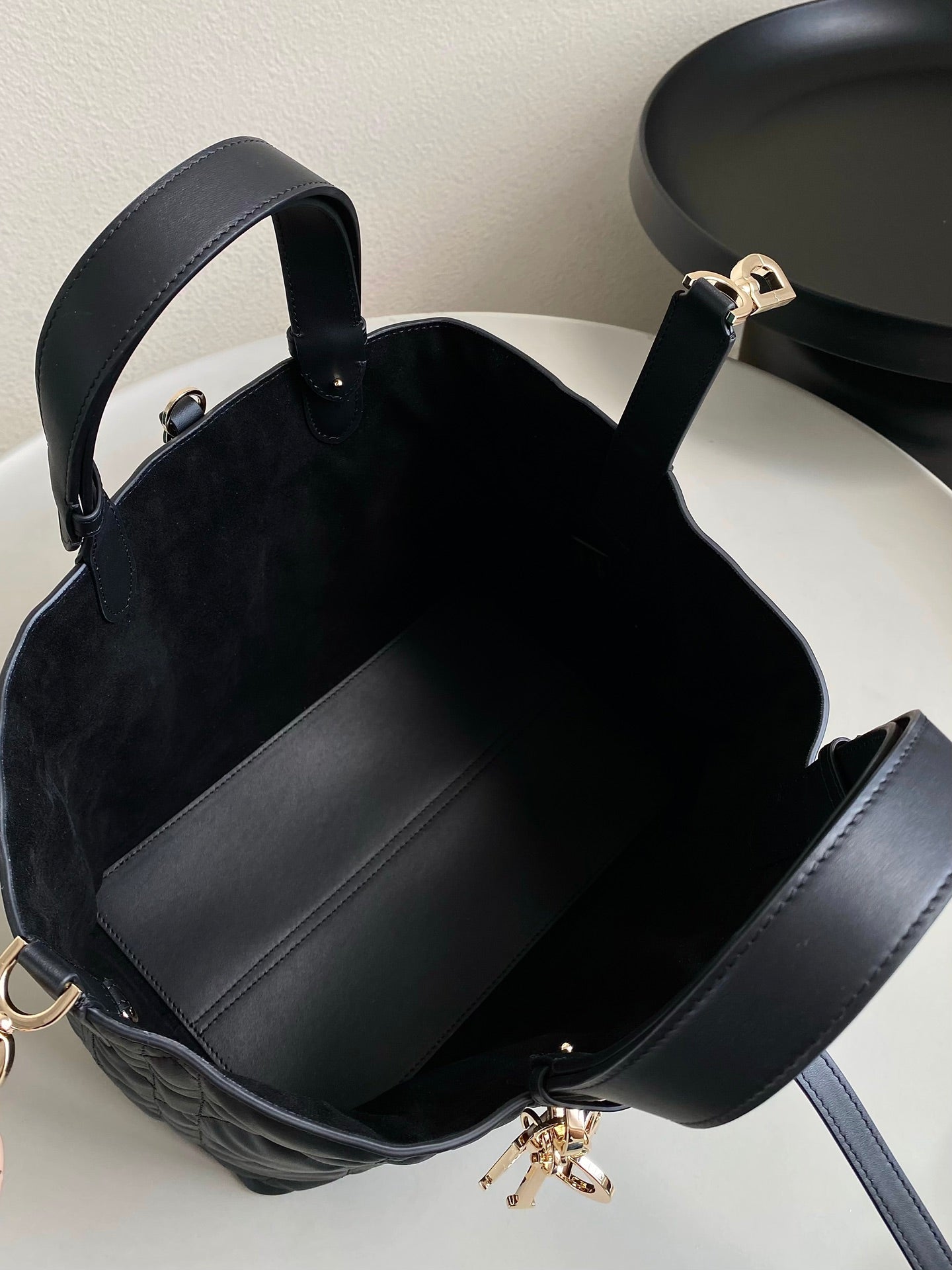 Dior Toujours 28 Lambskin Bag Black - Image 4
