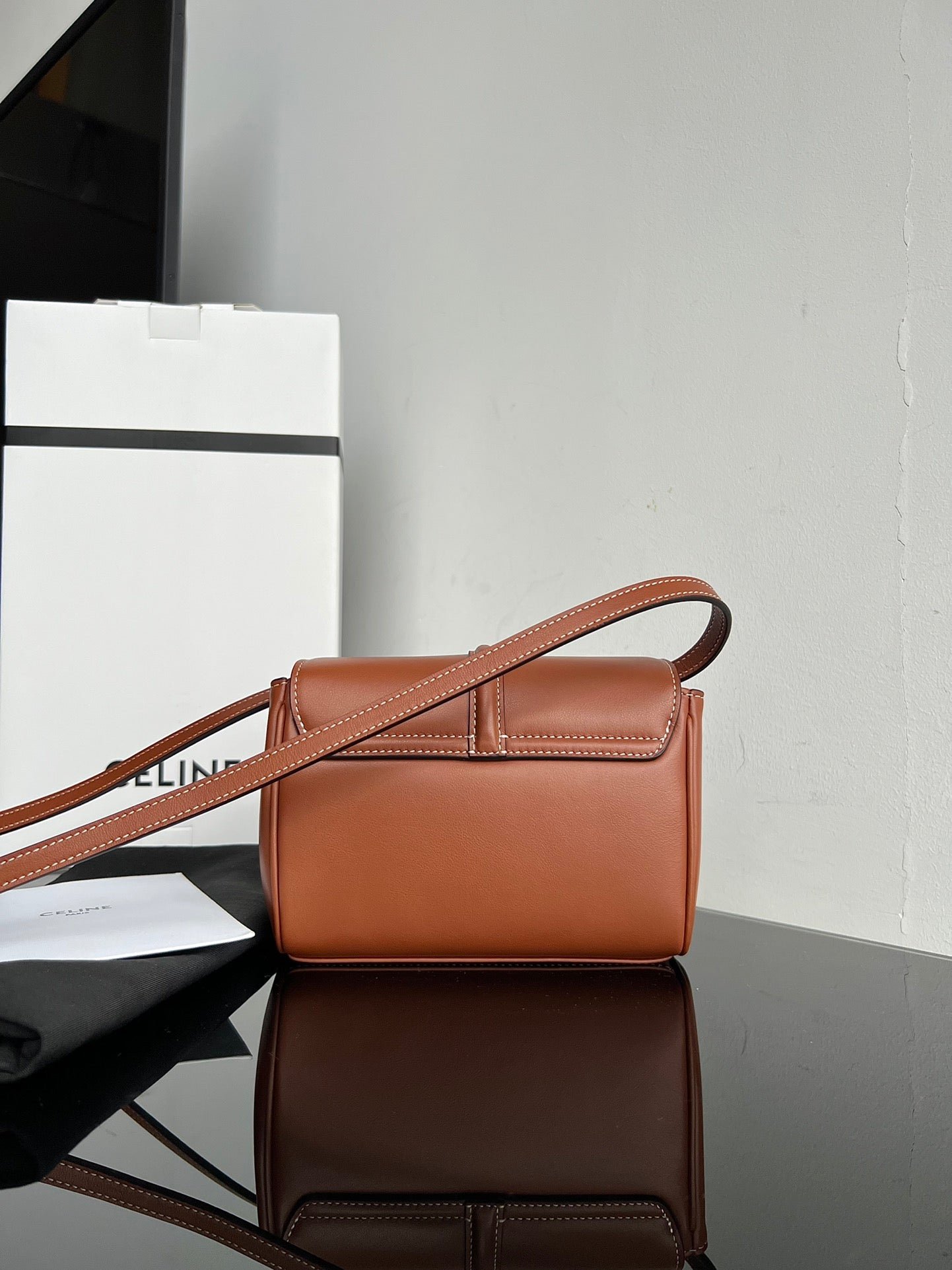 Alternative view of Celine Soft 18 Calfskin Shoulder Bag