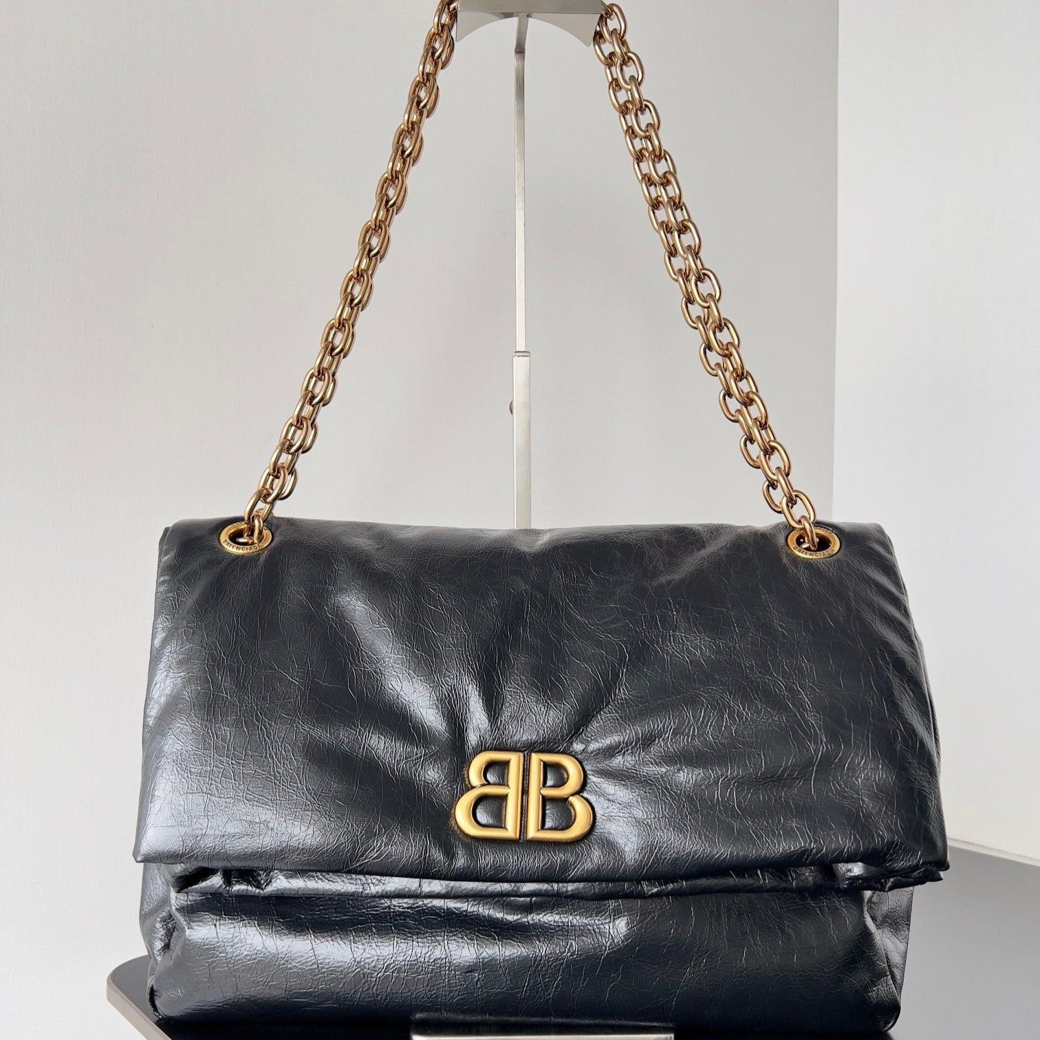Balenciaga Monaco Arena Calfskin Medium32cm