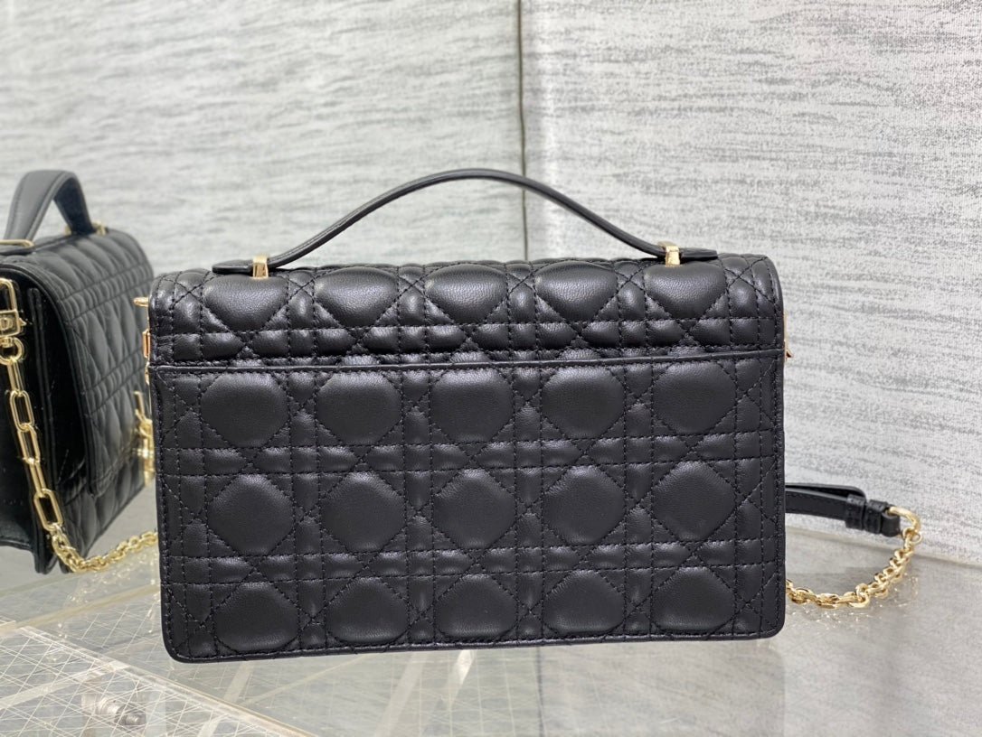 Dior My CD 24 Black Lambskin Handbag - Image 2