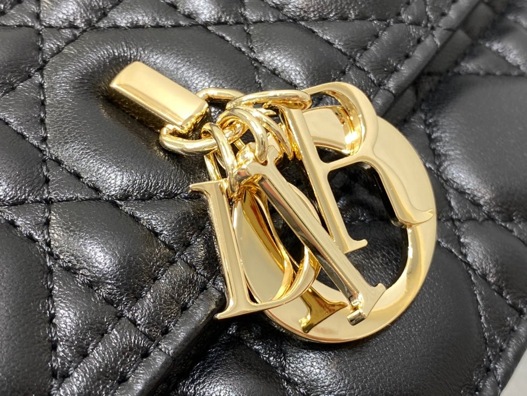 Dior Miss CD Top Handle Lambskin Quilted Bag - Image 6