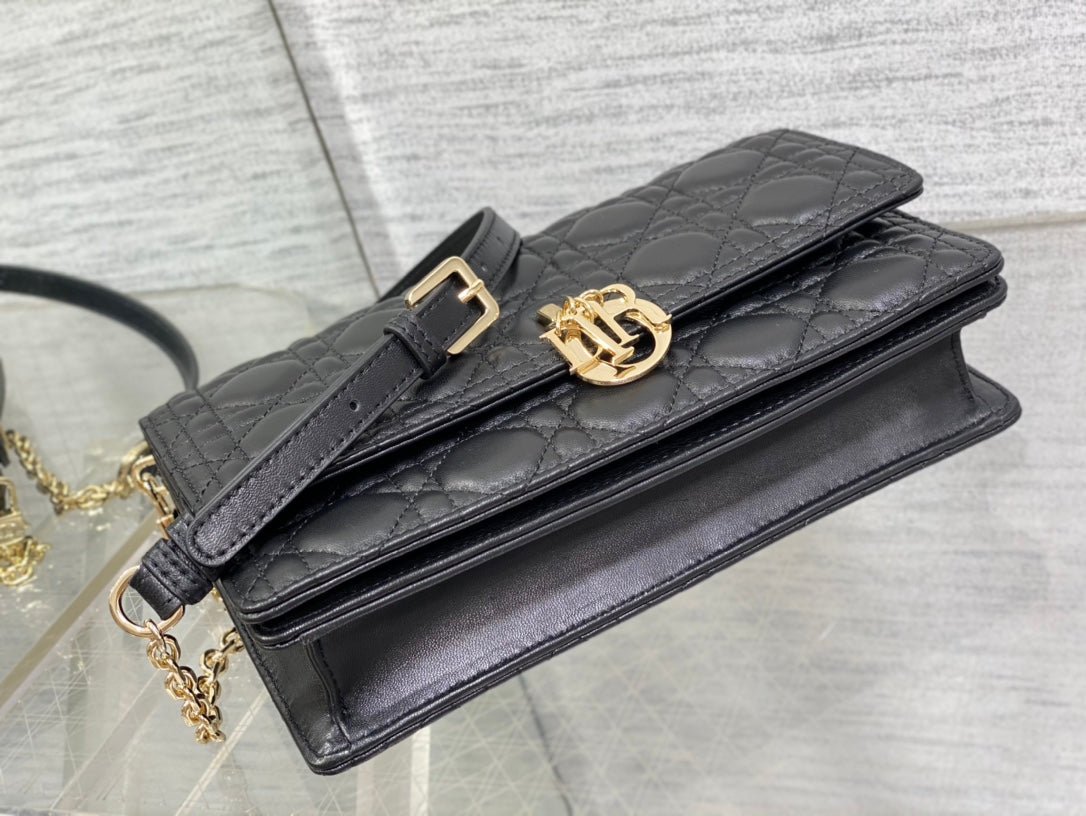 Dior My CD 24 Black Lambskin Handbag - Image 9