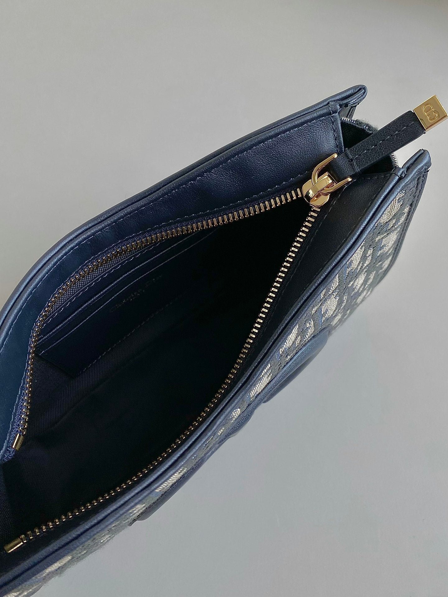 Dior Mini Hobo 23 Jacquard Bag Blue - Image 8