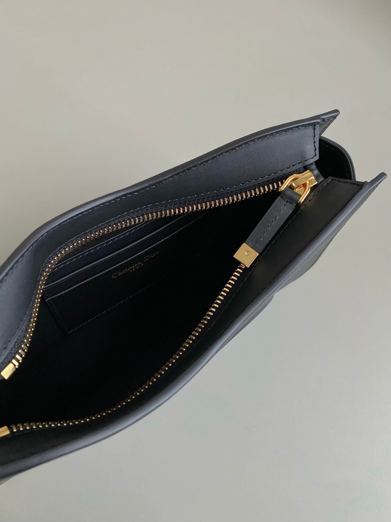 Dior Mini Hobo 23 Calfskin Bag Black - Image 8