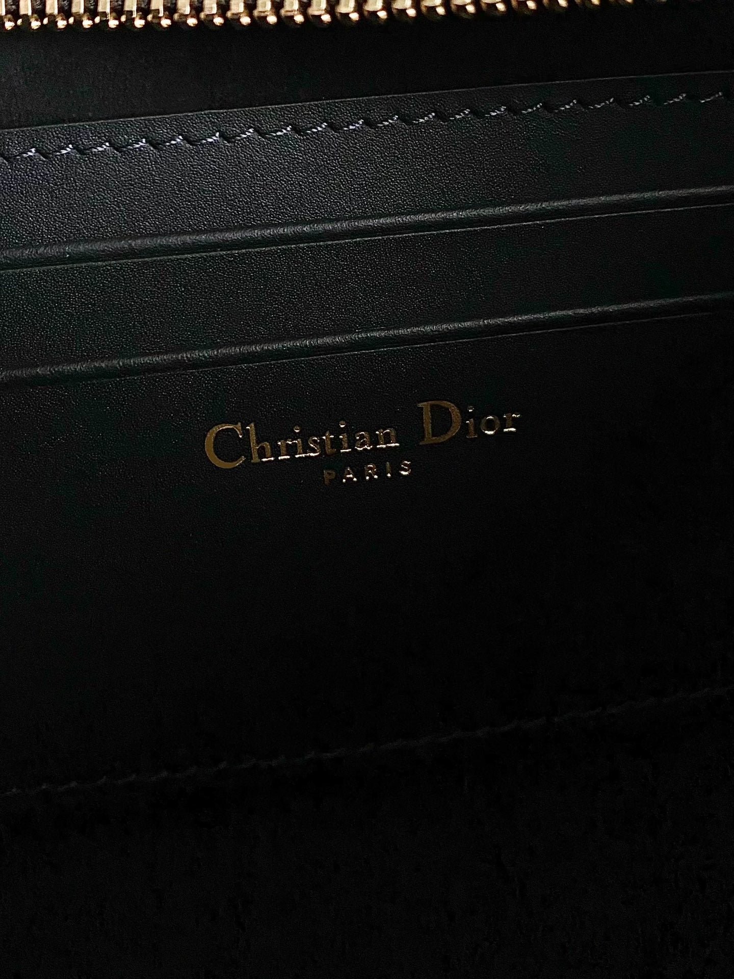 Dior Mini Hobo 23 Calfskin Bag Black - Image 4