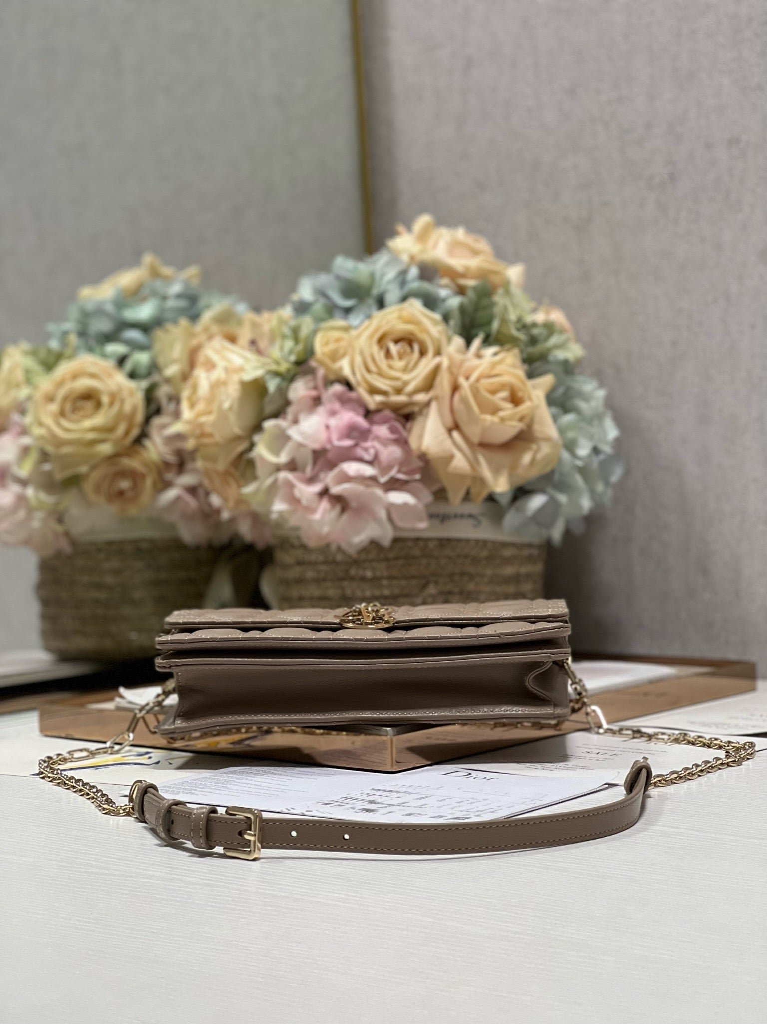 Dior My CD 24 Dark Brown Lambskin Bag - Image 3