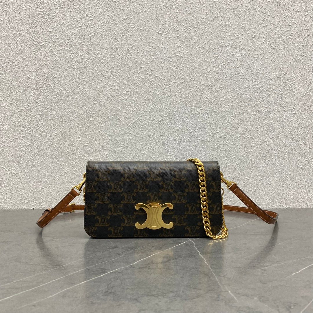 Celine Multipochette Triomphe Canvas