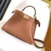 Fendi Peekaboo IseeU Small 27cm Gold Lambskin