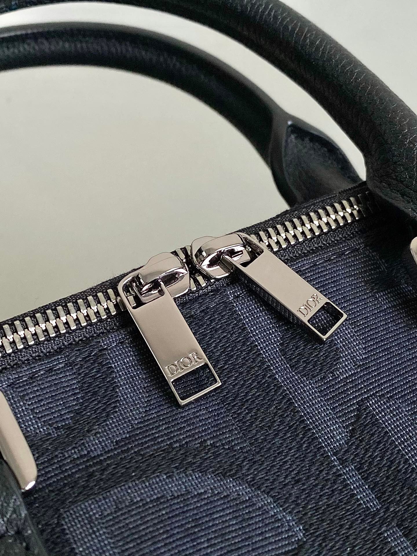 Dior Weekender 40 Jacquard Bag Black - Image 6