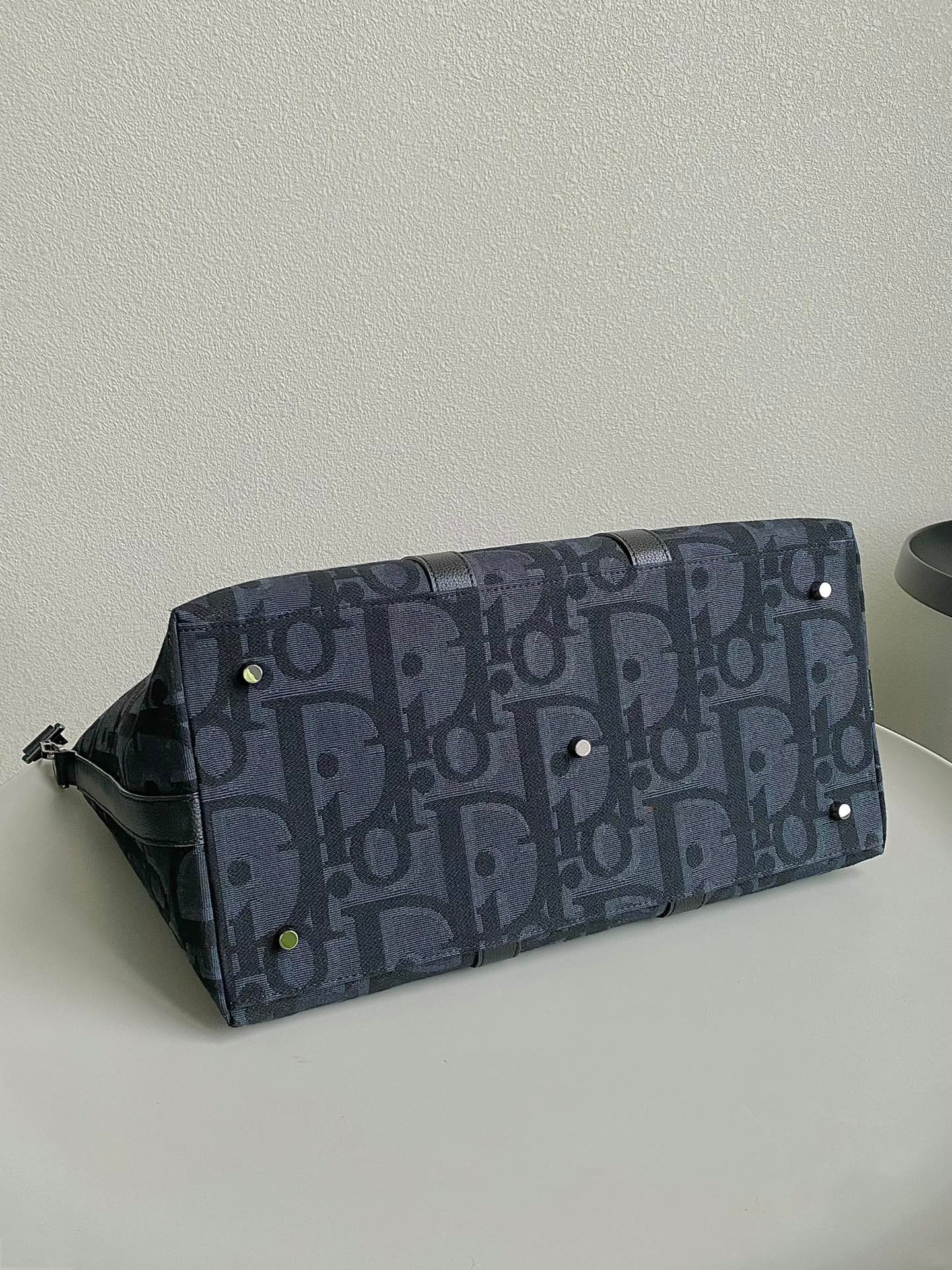 Dior Weekender 40 Jacquard Bag Black - Image 3