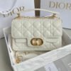 Dior Mini Jolie 22 White Calfskin Handbag