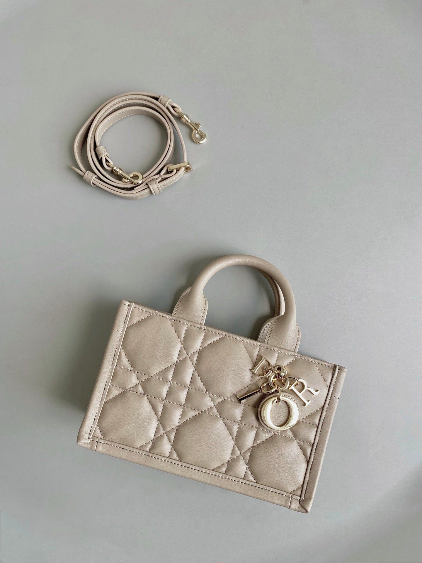 Alternative view of Dior Mini Book Tote 21 Macrocannage Calfskin