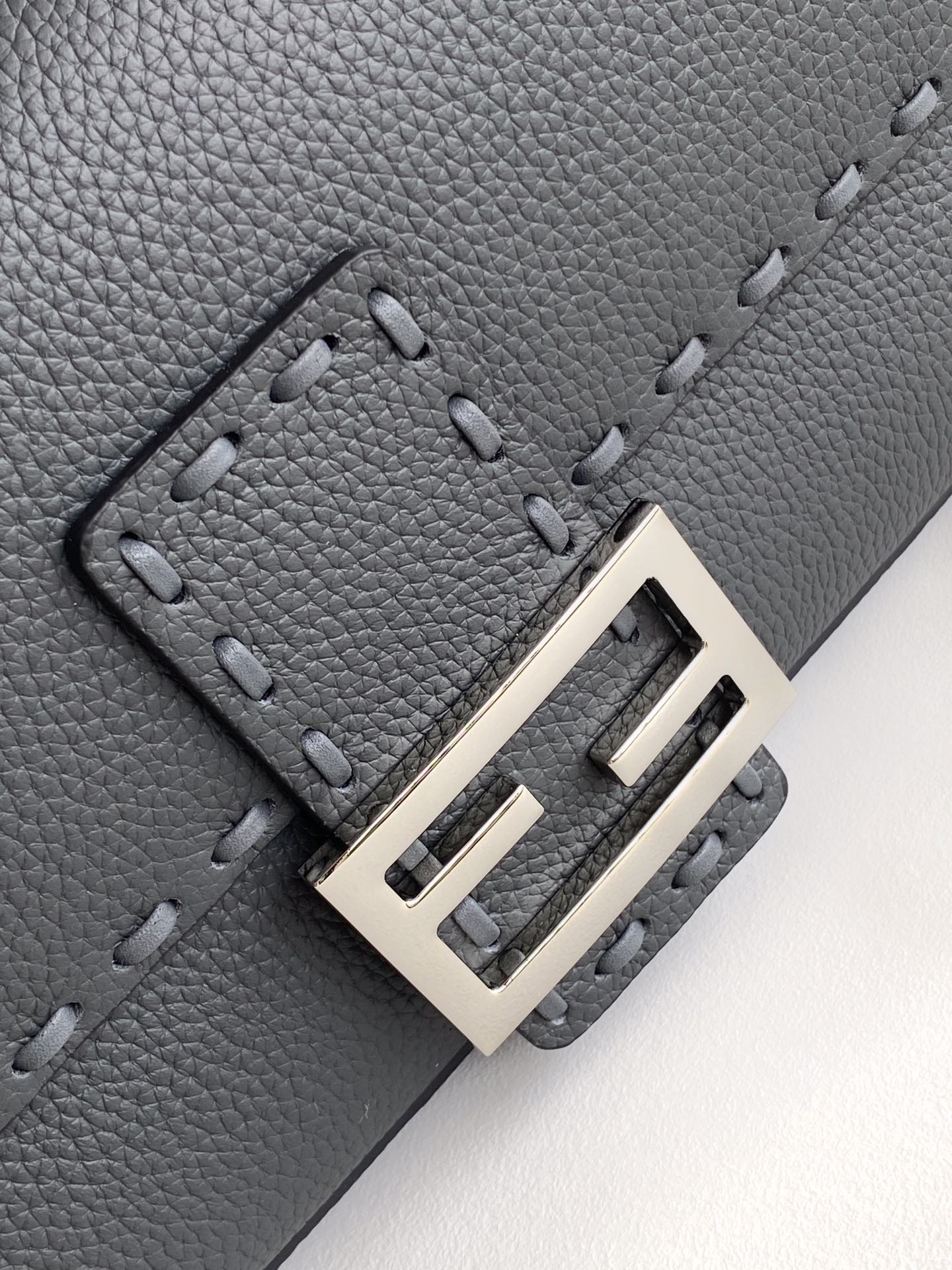 Alternative view of Fendi Baguette 27 Black Calfskin Bag