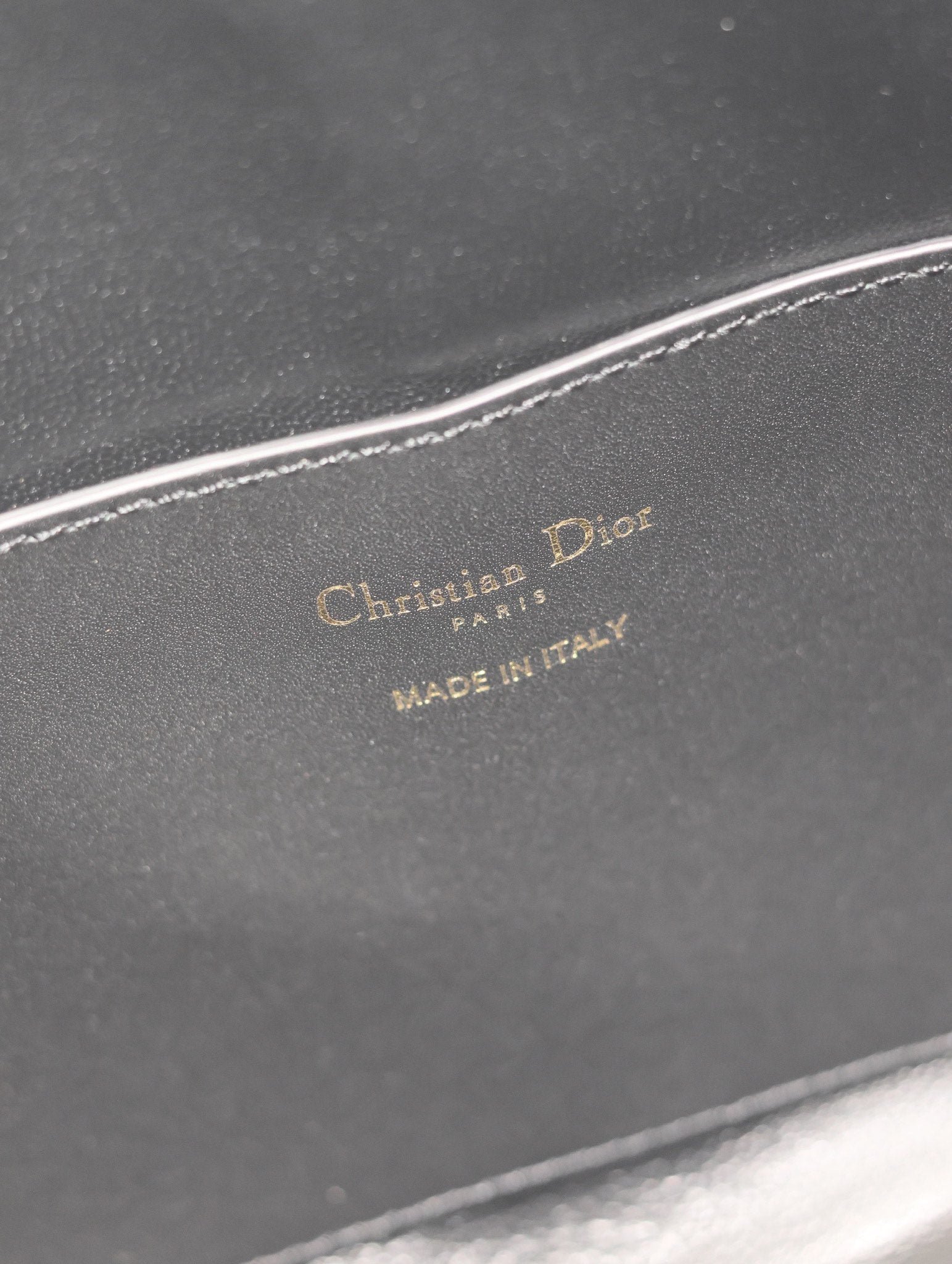 Dior Nolita Mini 27 Black Calfskin Bucket Bag - Image 9