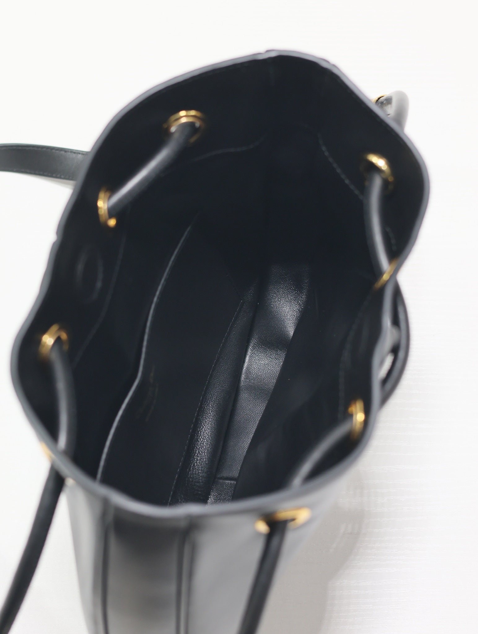 Dior Nolita Mini 27 Black Calfskin Bucket Bag - Image 6