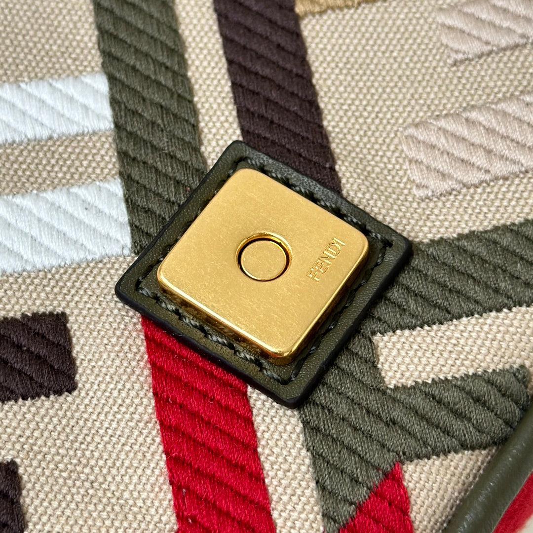 Fendi Baguette 19 Multicolor Embroidery Canvas - Image 4
