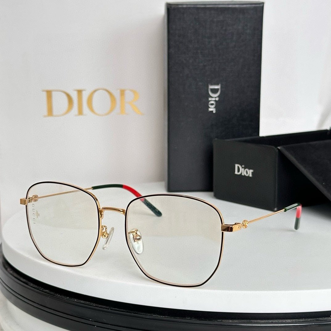 Alternative view of SQUARE FRAME SUNGLASSES GG0396O IN METAL