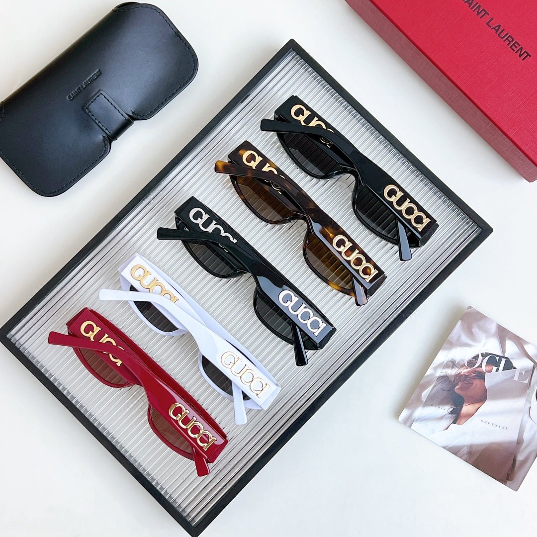 RECTANGULAR FRAME SUNGLASSES GG1771 IN ACETATE - Image 7
