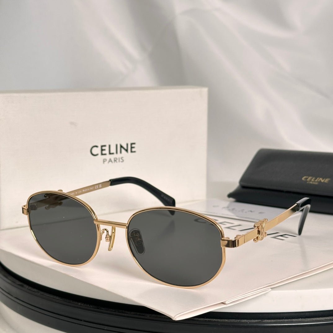 Alternative view of TRIOMPHE SUNGLASS CL40069U IN METAL