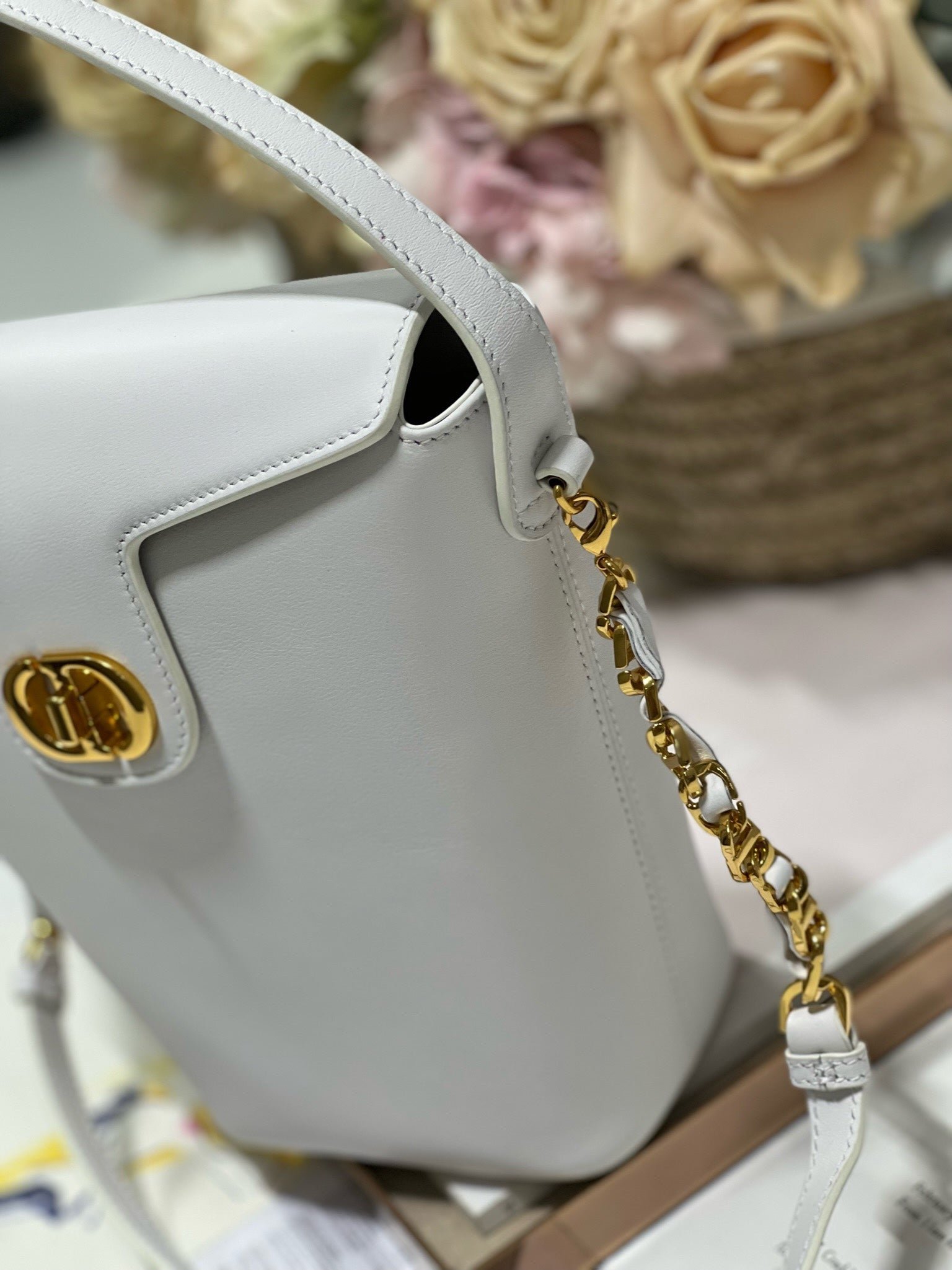 Dior Montaigne Large Bucket Calfskin - Image 8
