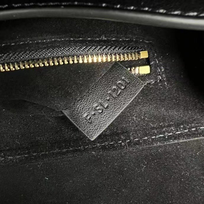 Celine Teen Soft Black Smooth Calfskin Bag - Image 6