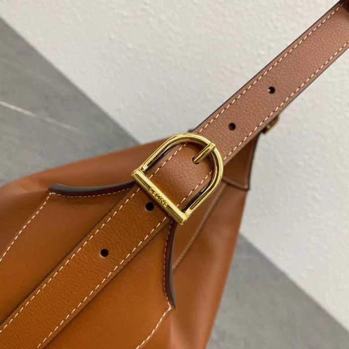 Celine Romy Brown Cowhide Shoulder Bag - Image 8