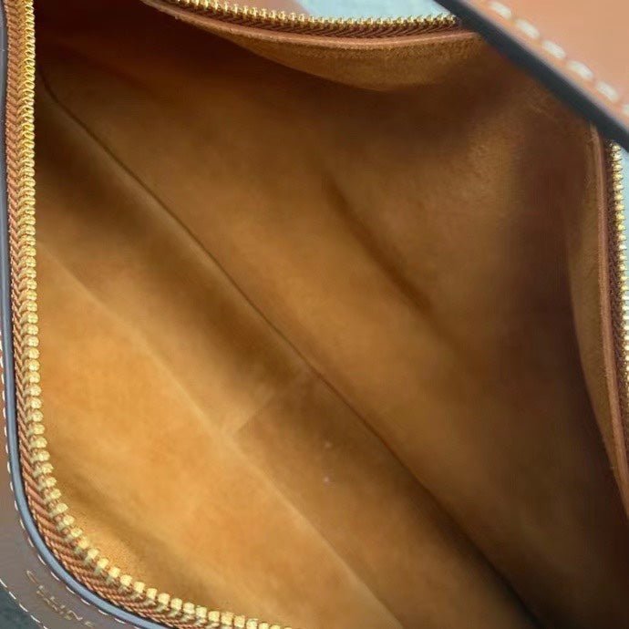 Celine Romy Brown Cowhide Shoulder Bag - Image 7