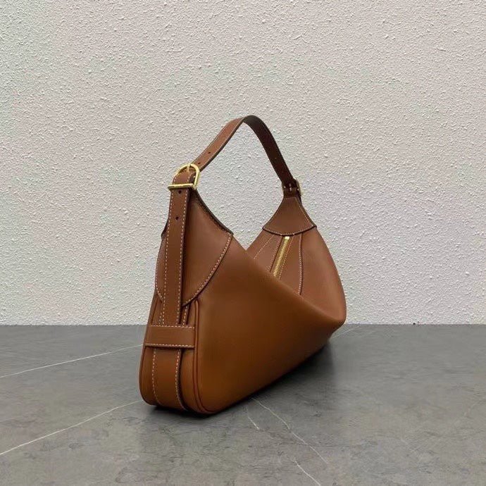 Celine Romy Brown Cowhide Shoulder Bag - Image 9