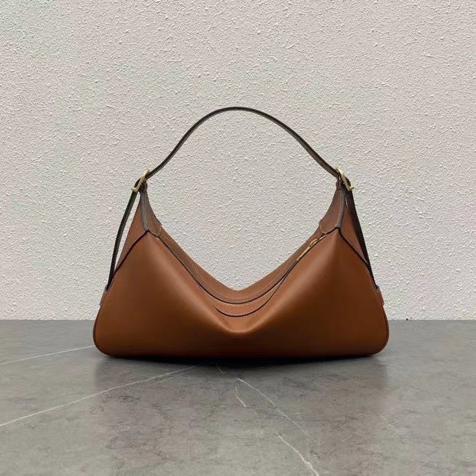 Celine Romy Brown Cowhide Shoulder Bag