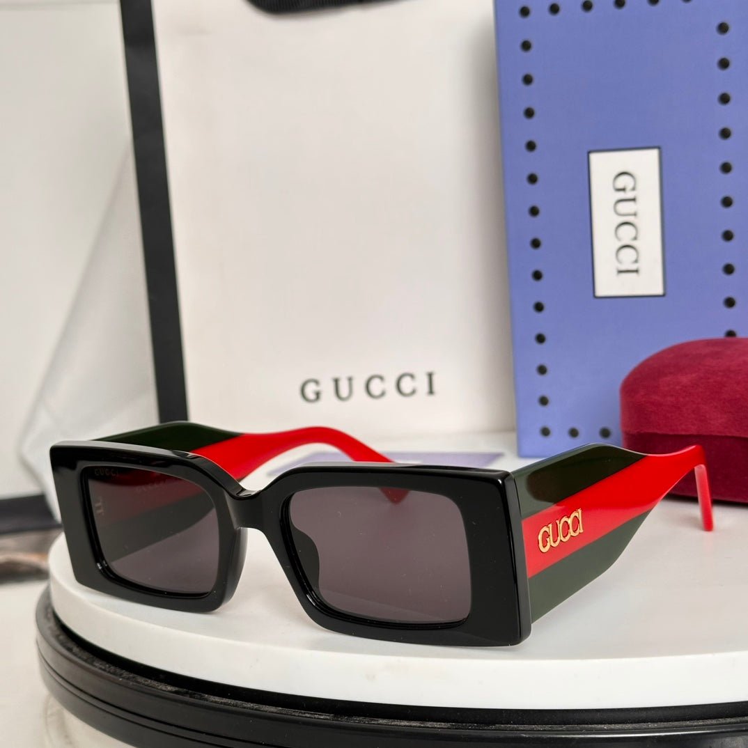 Alternative view of Gucci Red Frame Sunglasses