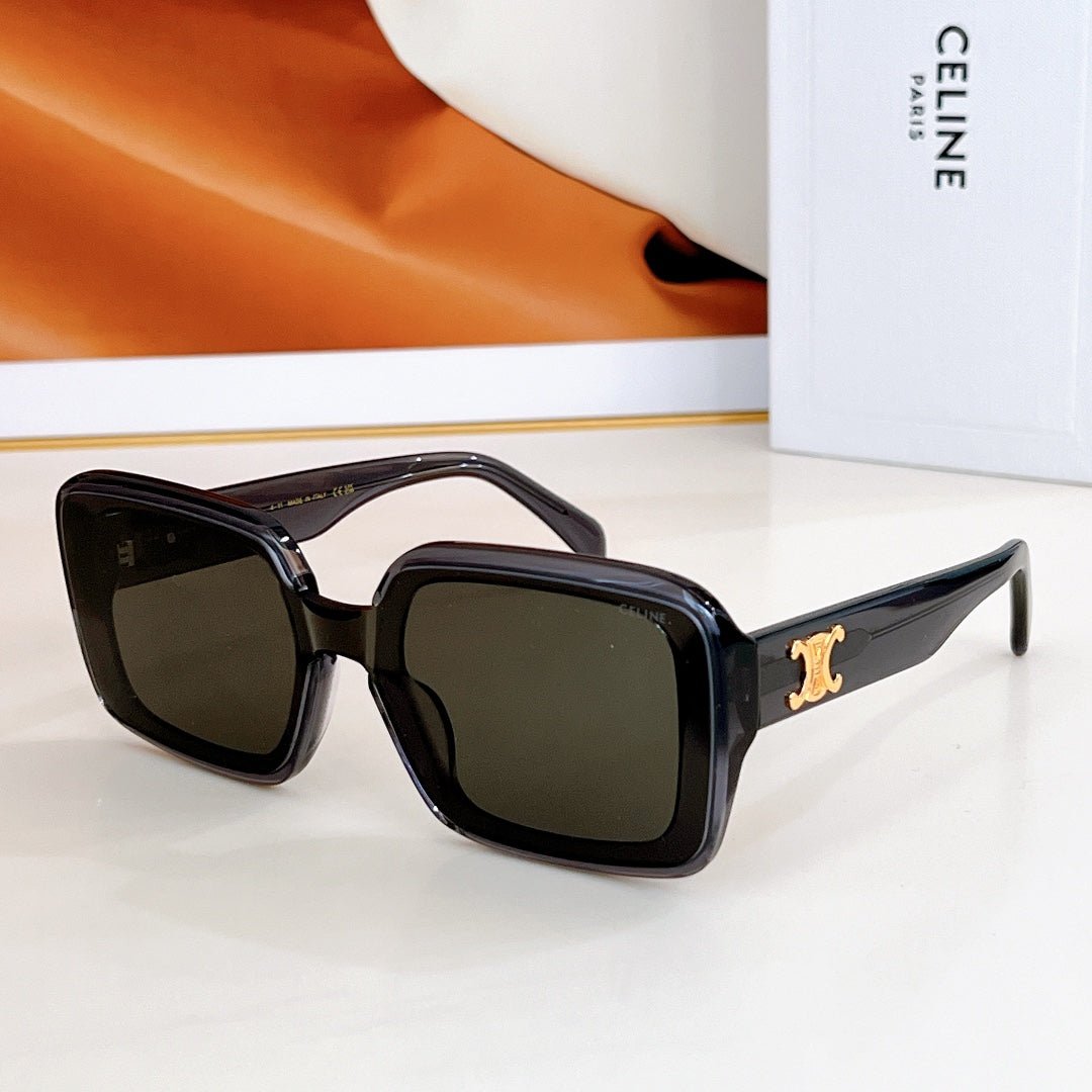 CELINE White Black Two-Tone Gradient Shades - Image 5