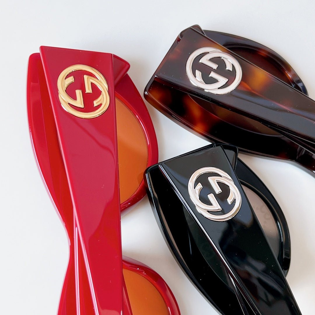 OVAL FRAME SUNGLASSES GG1843S IN ACETATE - Image 7