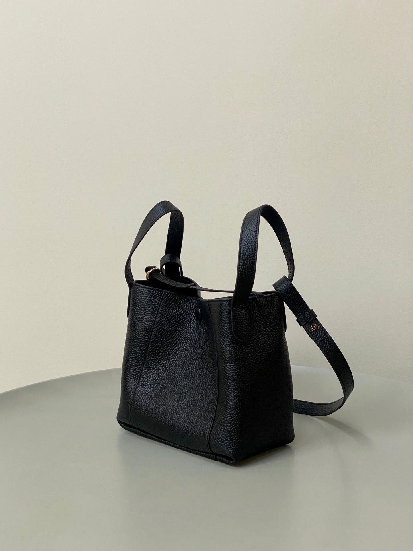 Alternative view of Dior Signature Black Calfskin Bucket Bag