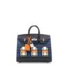 Hermès Faubourg Birkin20 Bleu Marine