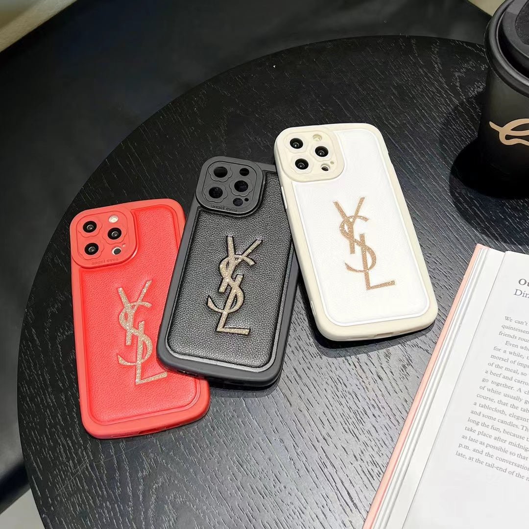 YSL Silicone Soft iPhone Case (Multi-Color) - Image 3