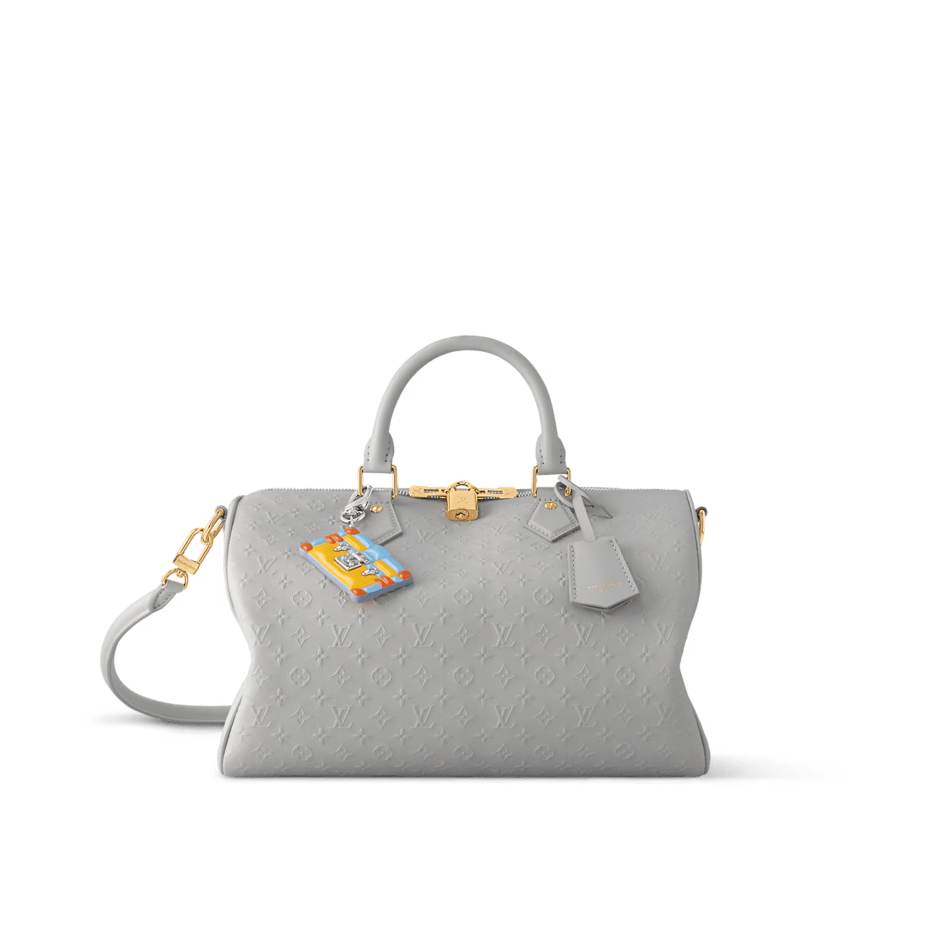 Louis Vuitton Speedy Soft 30 Cloud Gray