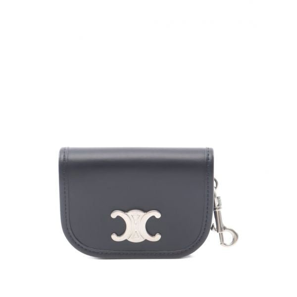 Celine PreOwned 2020s Nano Besace Triomphe leather keyring