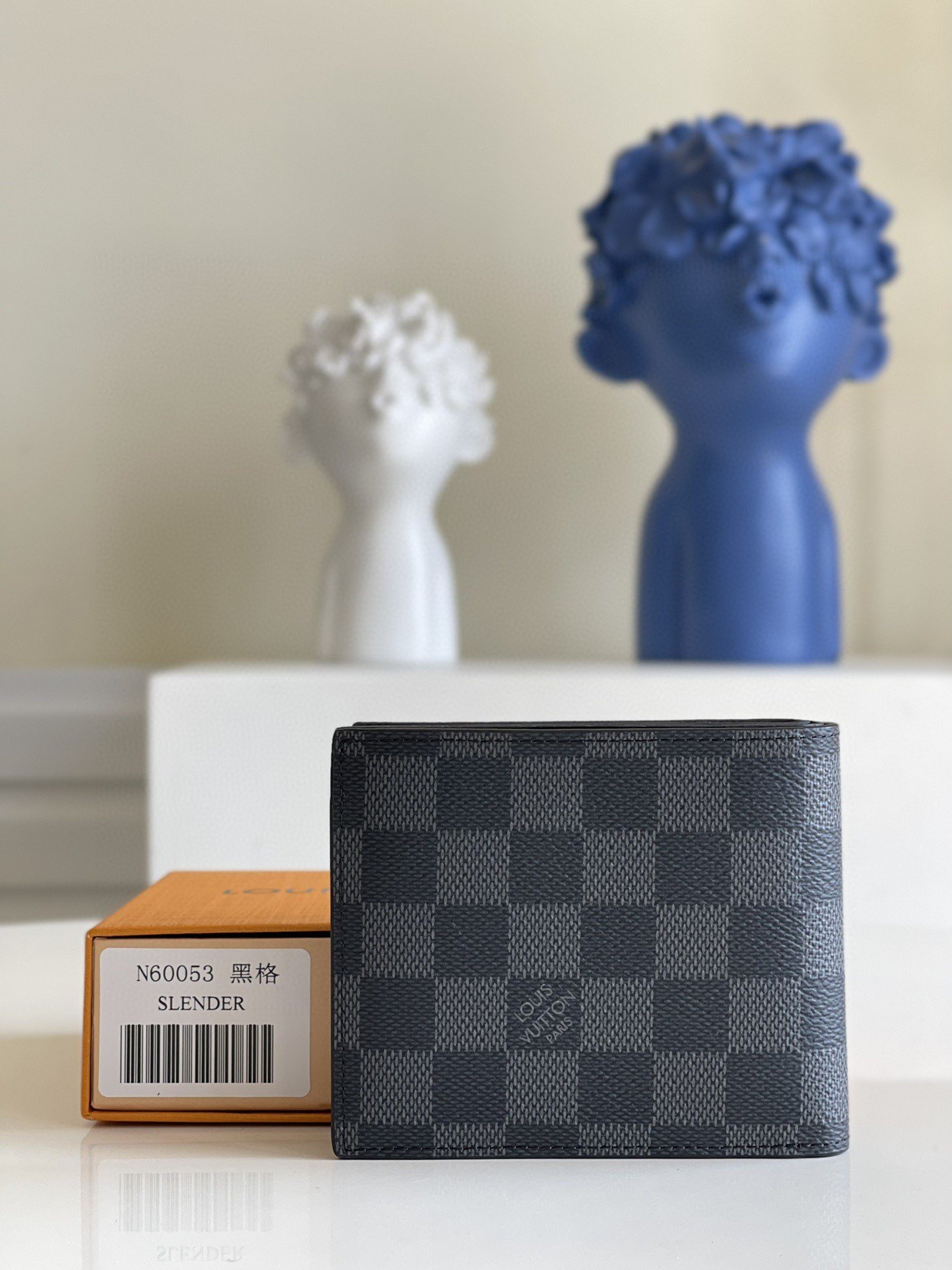 Louis Vuitton Amerigo Wallet Damier Graphite For Men, Men's Wallet 4.7in/11.5cm LV N60053 - TEMAFES - Image 6