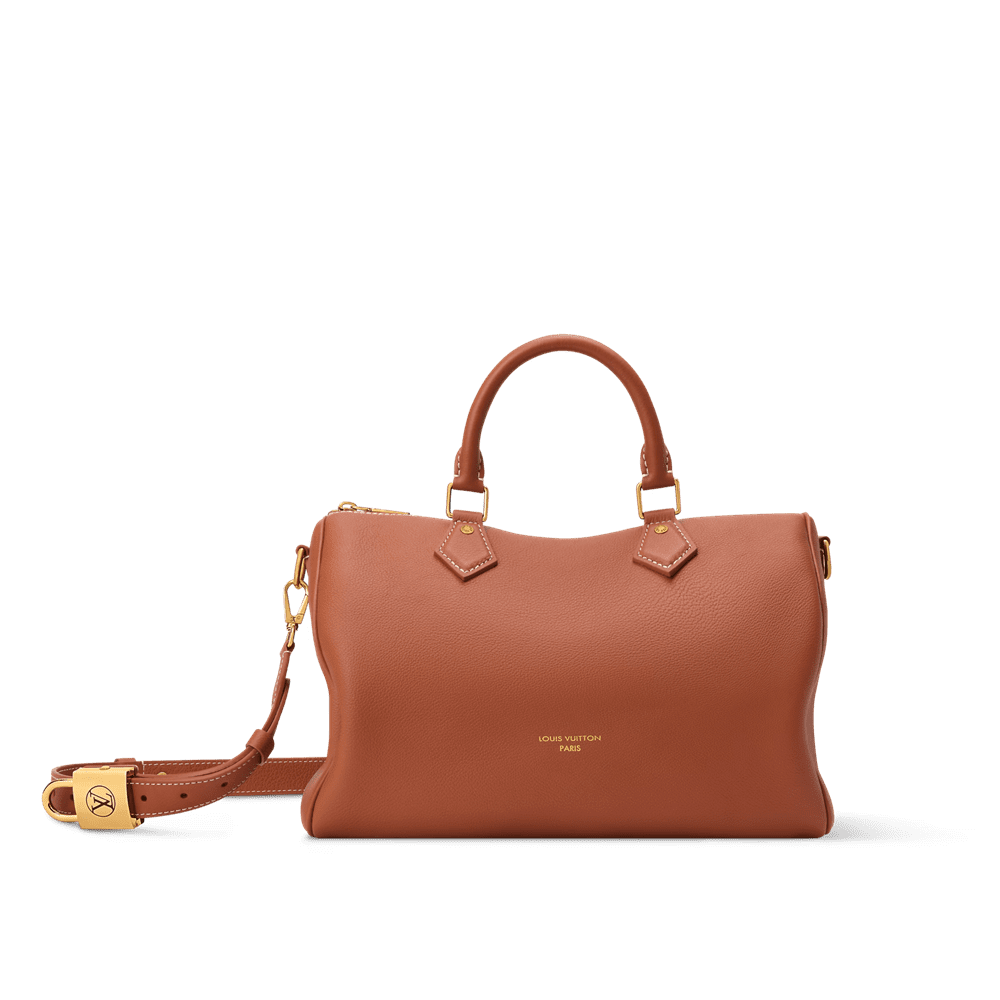 Louis Vuitton Speedy Soft 30 Cognac
