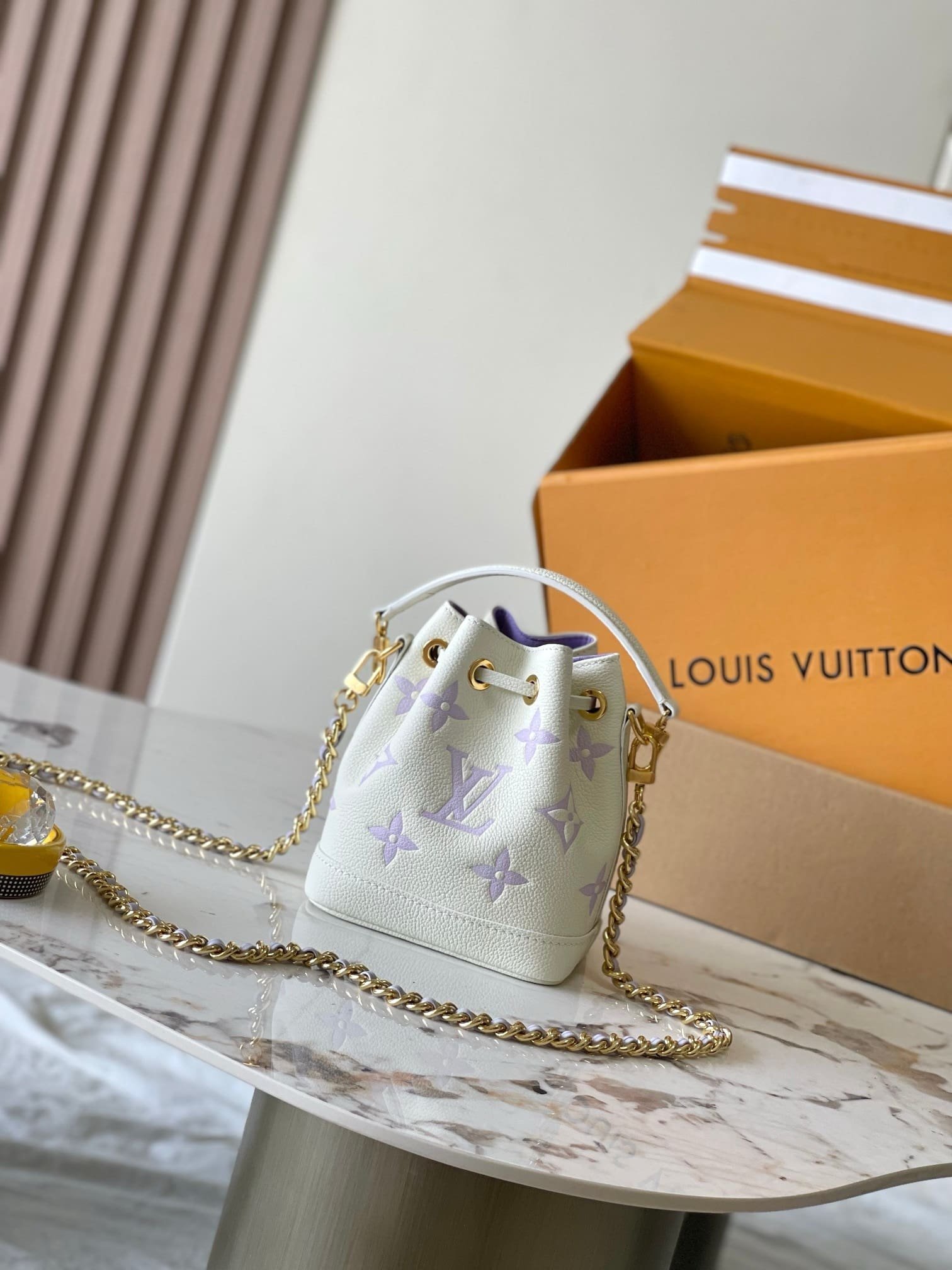 Alternative view of Louis Vuitton Nano Noé Supple Empreinte